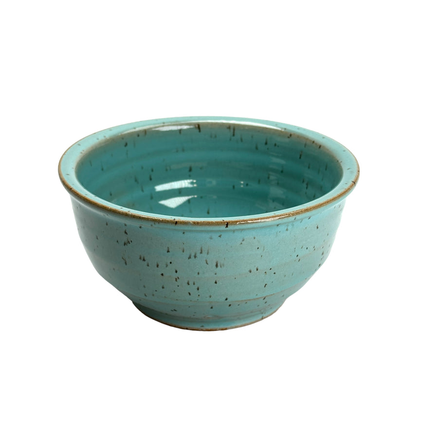 Bowl - Teal Paintbrush - Small