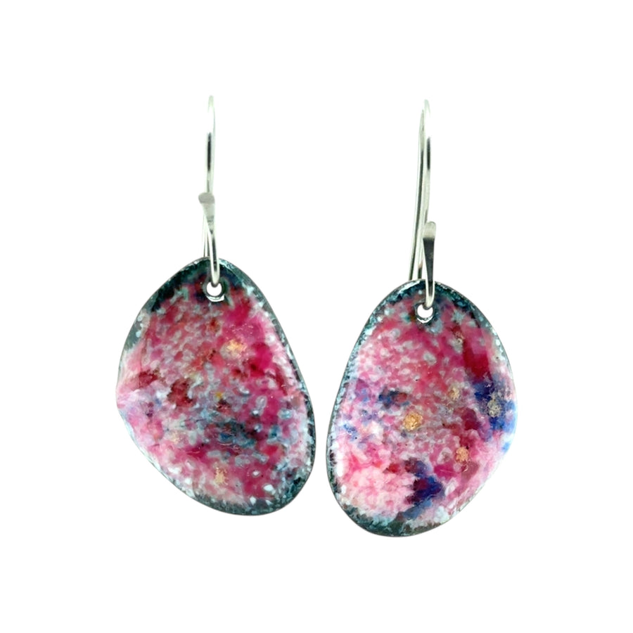 Enameled Earrings
