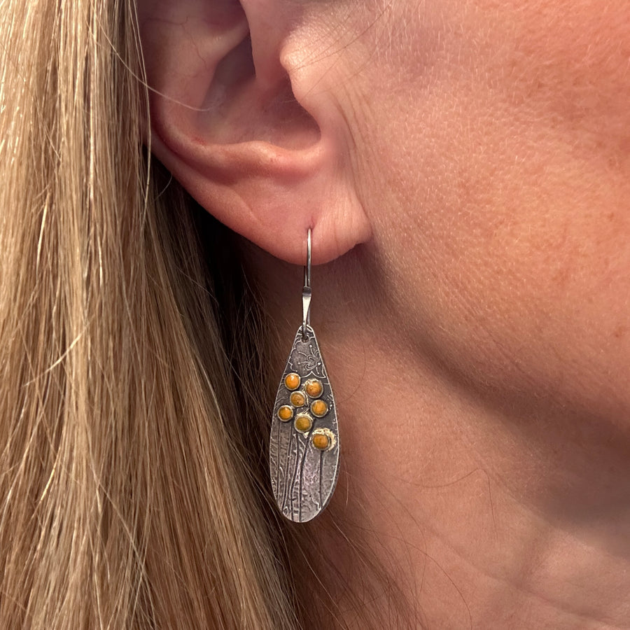 Earrings - Golden Fields