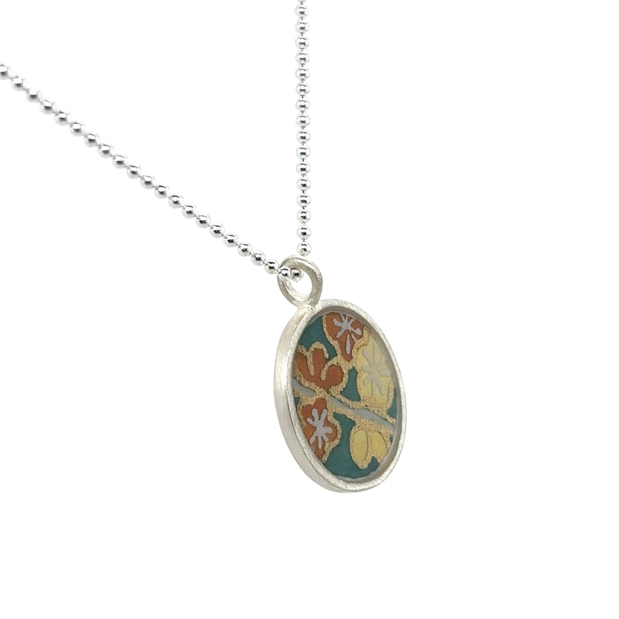 Necklace - Medium Flat Circle