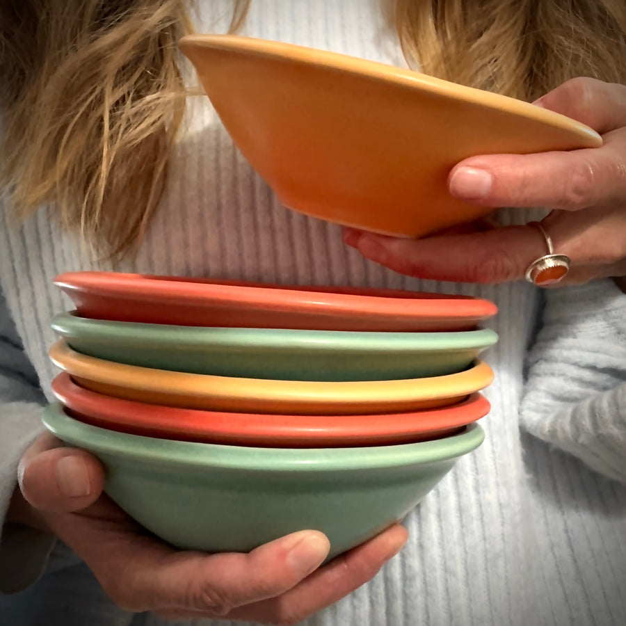 Fruit Bowl - Strawberry - Green