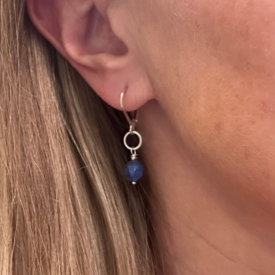 Earrings - Sodalite - Tiny