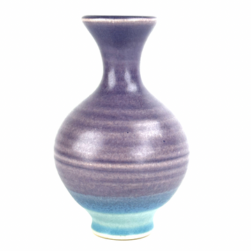 Bud Vase - Purple/Light Blue