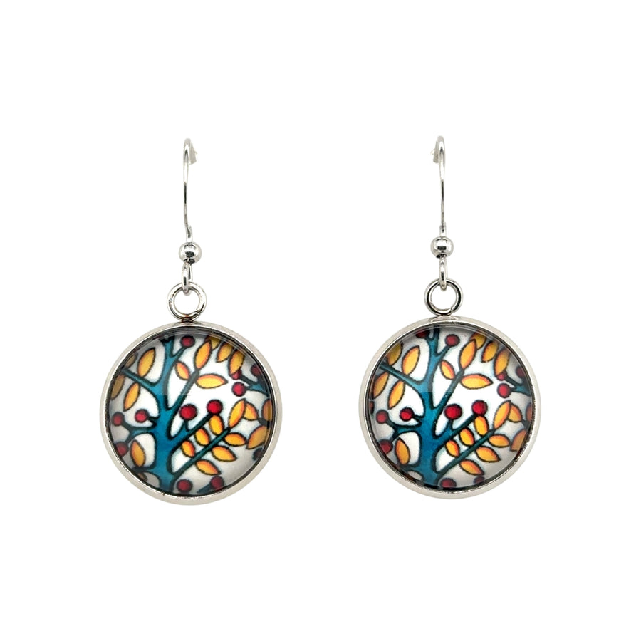 Earrings - Blue Branch