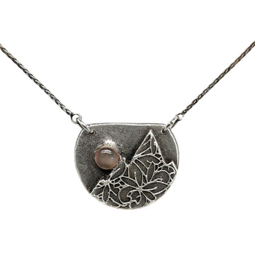 Necklace - Mountain Pendant with Oregon Sunstone