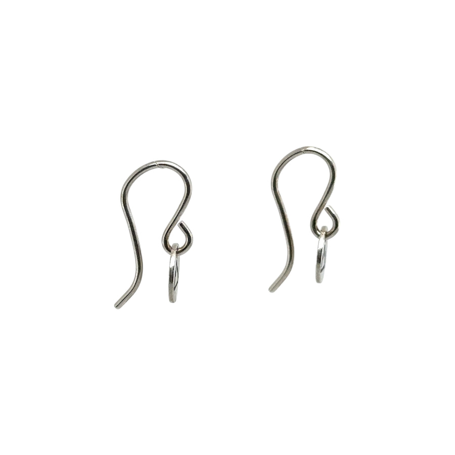 Earrings - Disk with Mountains