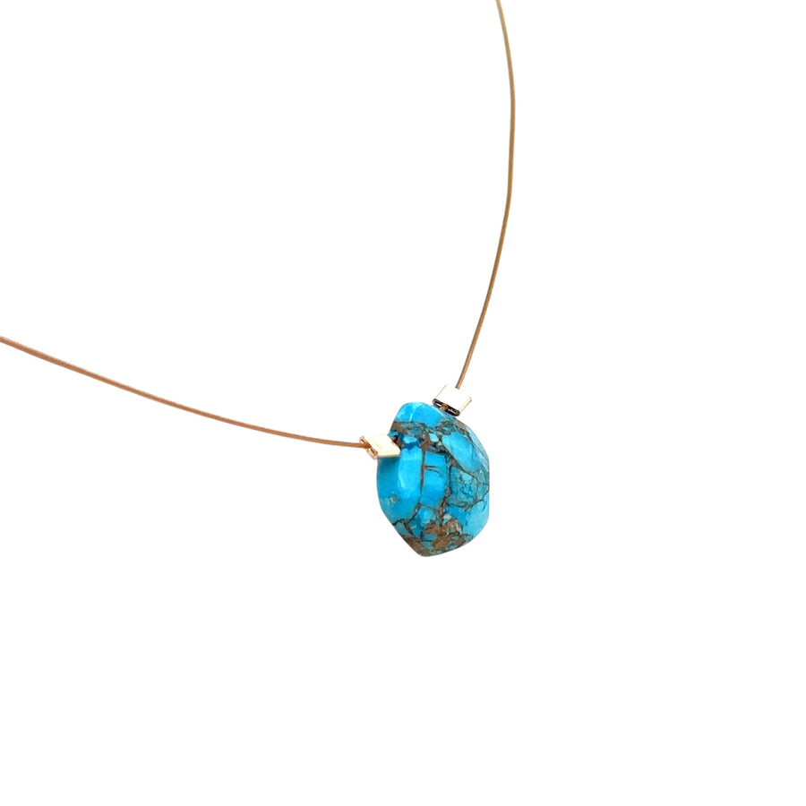 Copper Turquoise Necklace