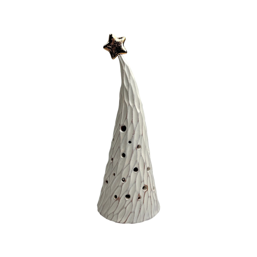 Holiday Luminary Tree - White - Medium