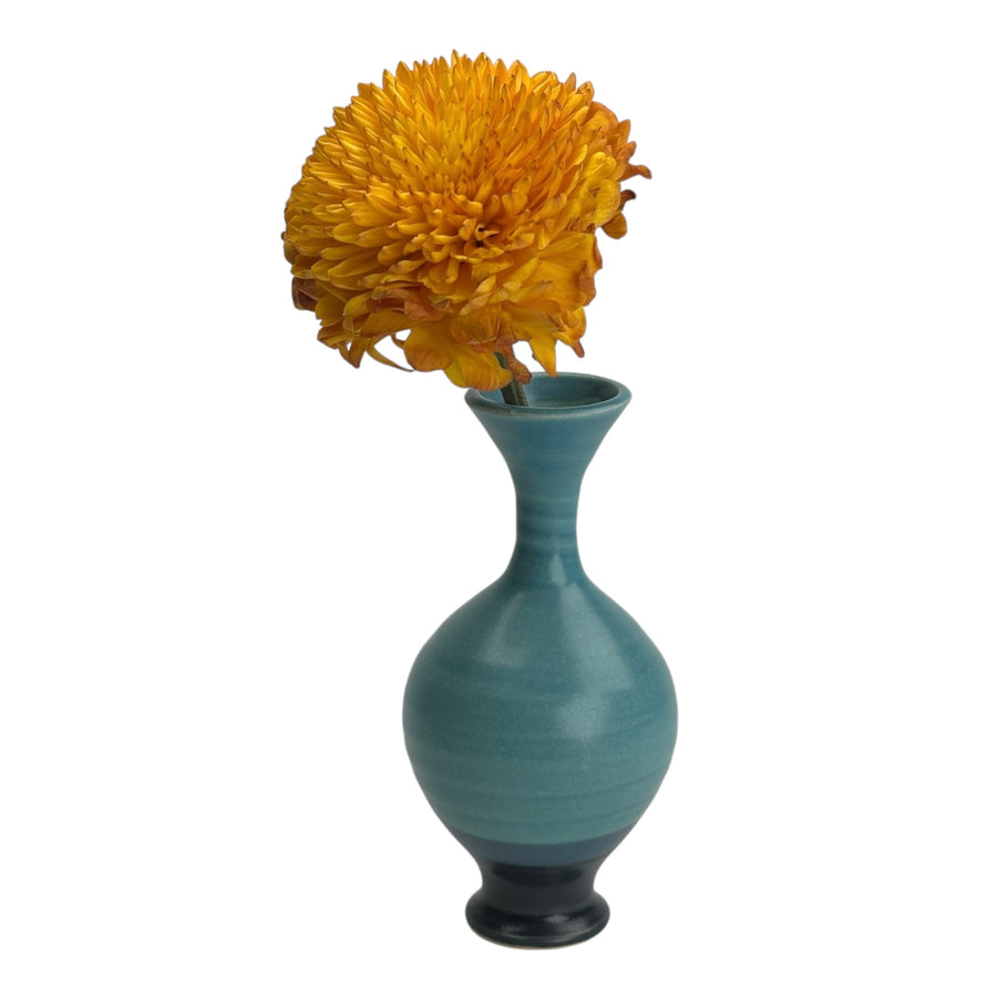 Bud Vase - Blue/Dark Blue