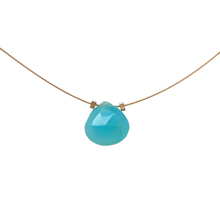 Blue Chalcedony Necklace