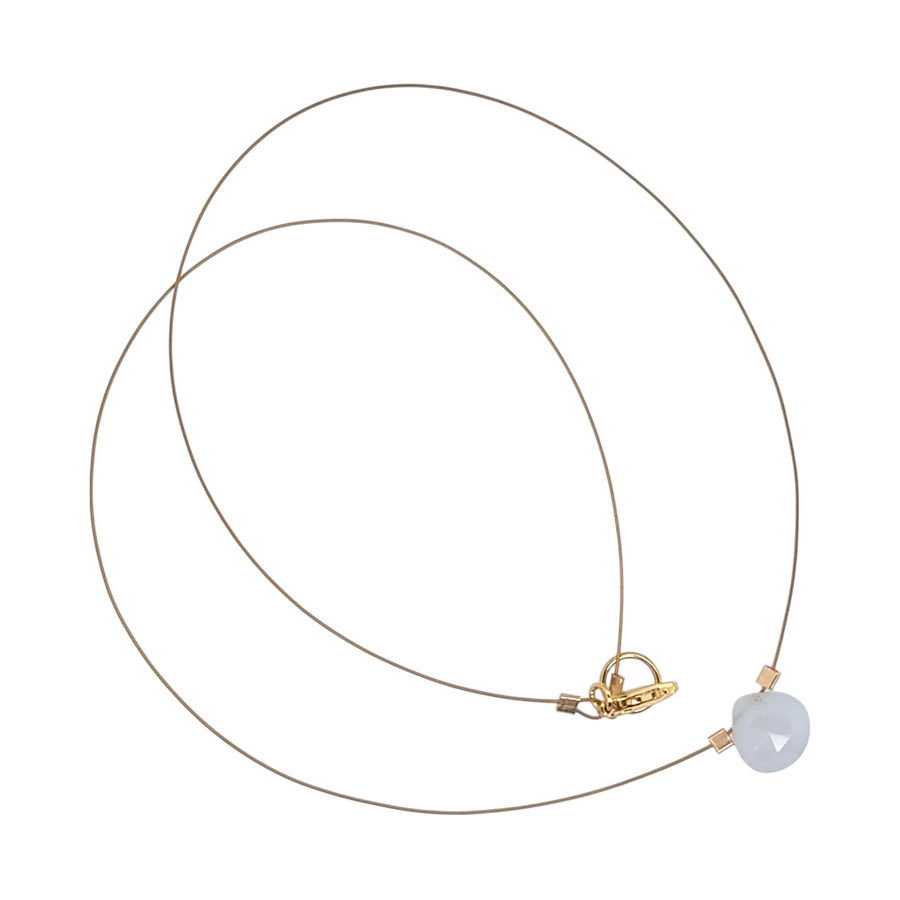 Blue Chalcedony Necklace