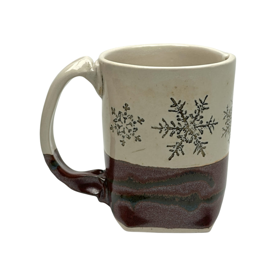 Snowflake Mug - Red