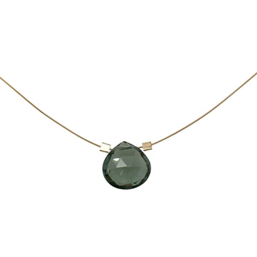 Moss Aquamarine Necklace