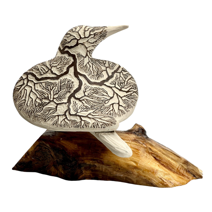 Bird - Carved - Winter #1204