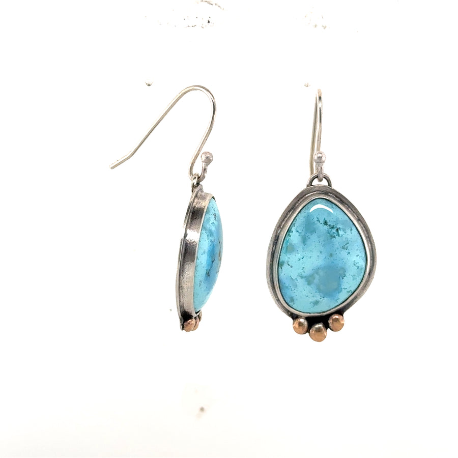 Earrings - Lavender Turquoise