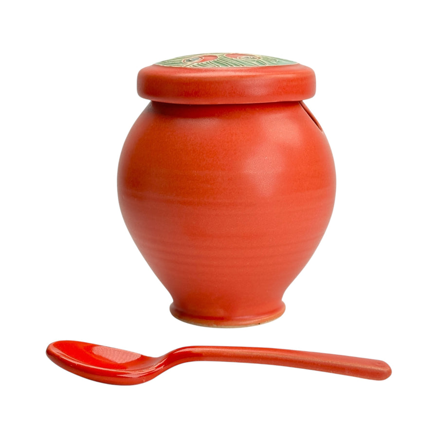 Sugar Bowl - Yew - Red