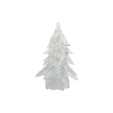Small Glass Tree - White