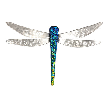 Dichroic Glass Dragonfly