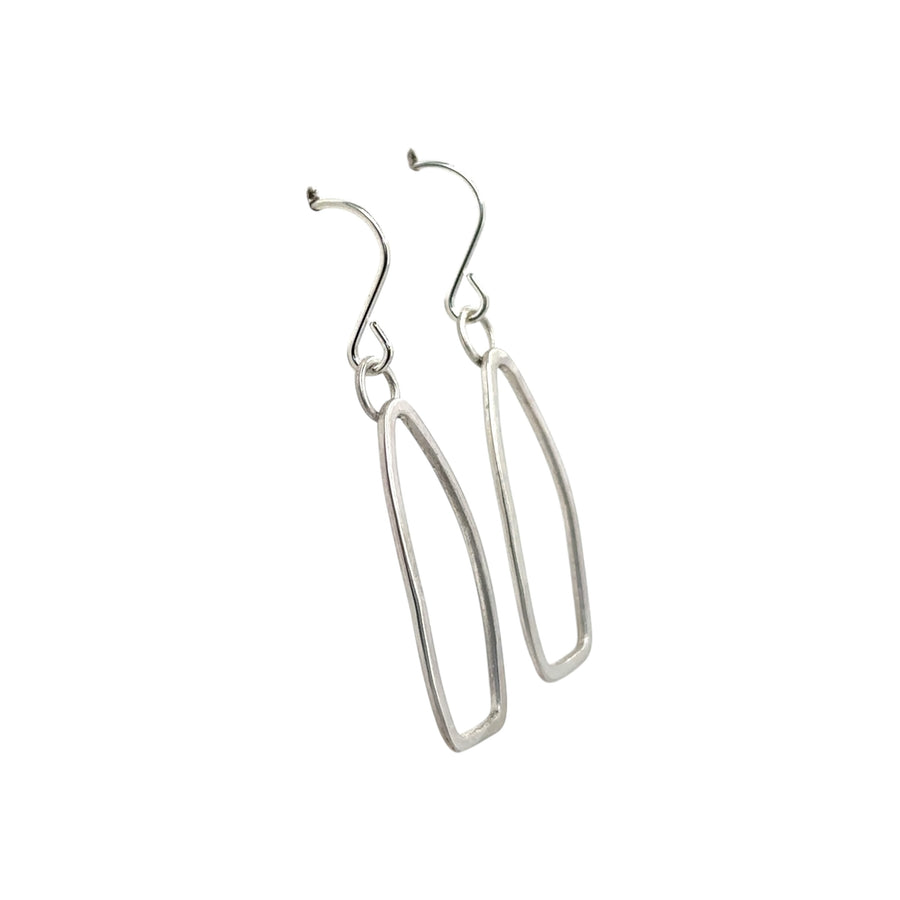 Earrings - Silver Stirrups