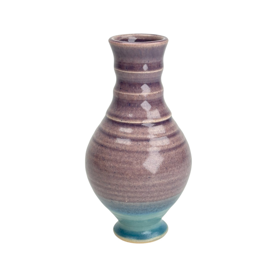 Bud Vase - Purple/Light Blue