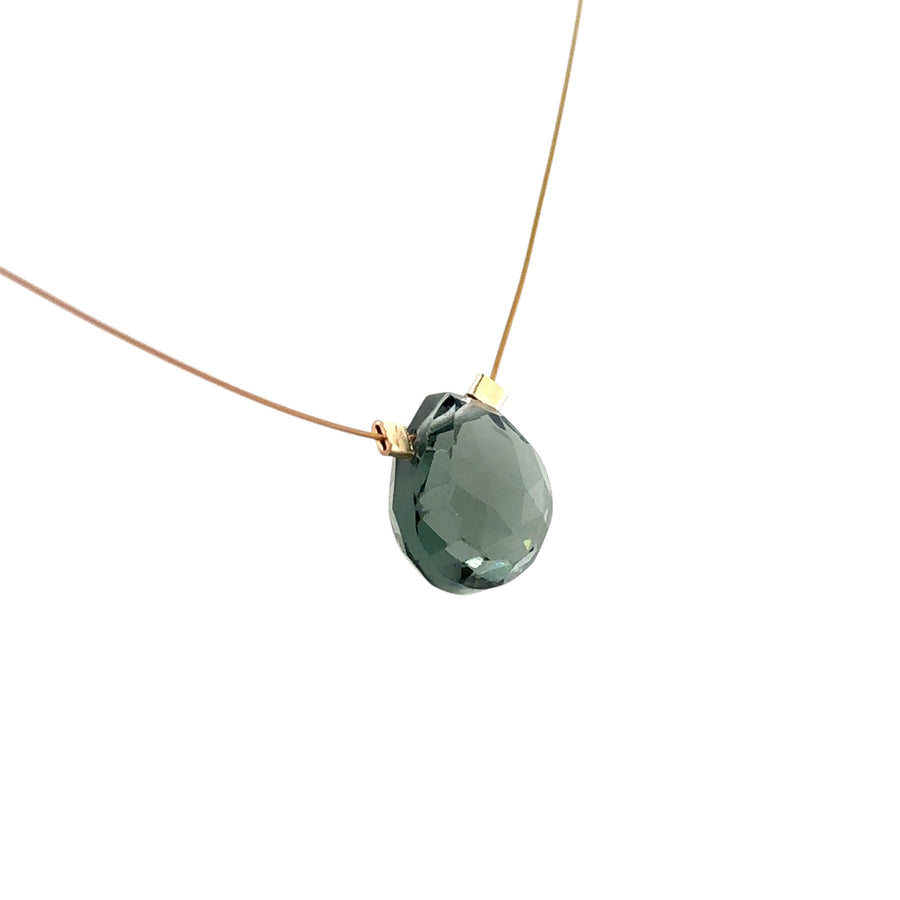 Moss Aquamarine Necklace