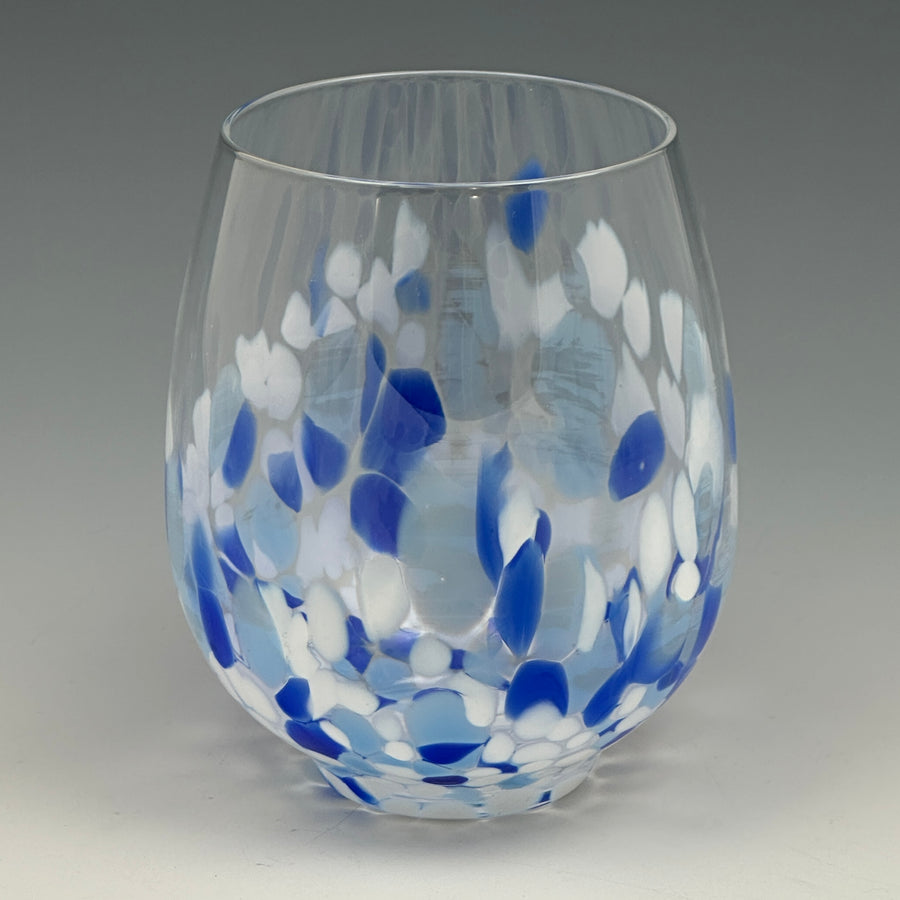 Hand Blown Stemless Glass - Small