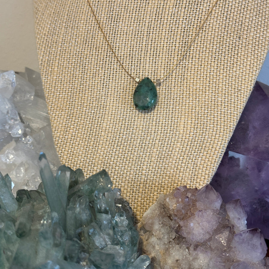 Kiwi Jasper Necklace