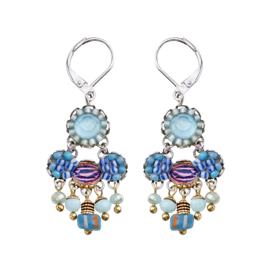Blue Bird Earrings