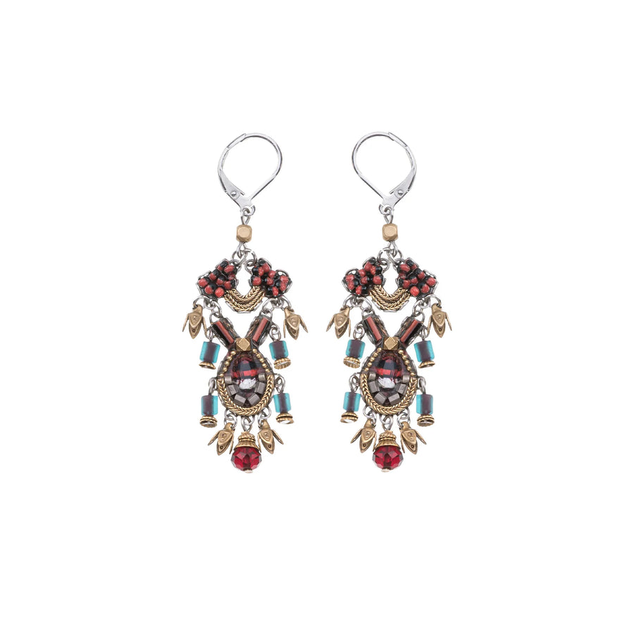 Noble Wine Earrings