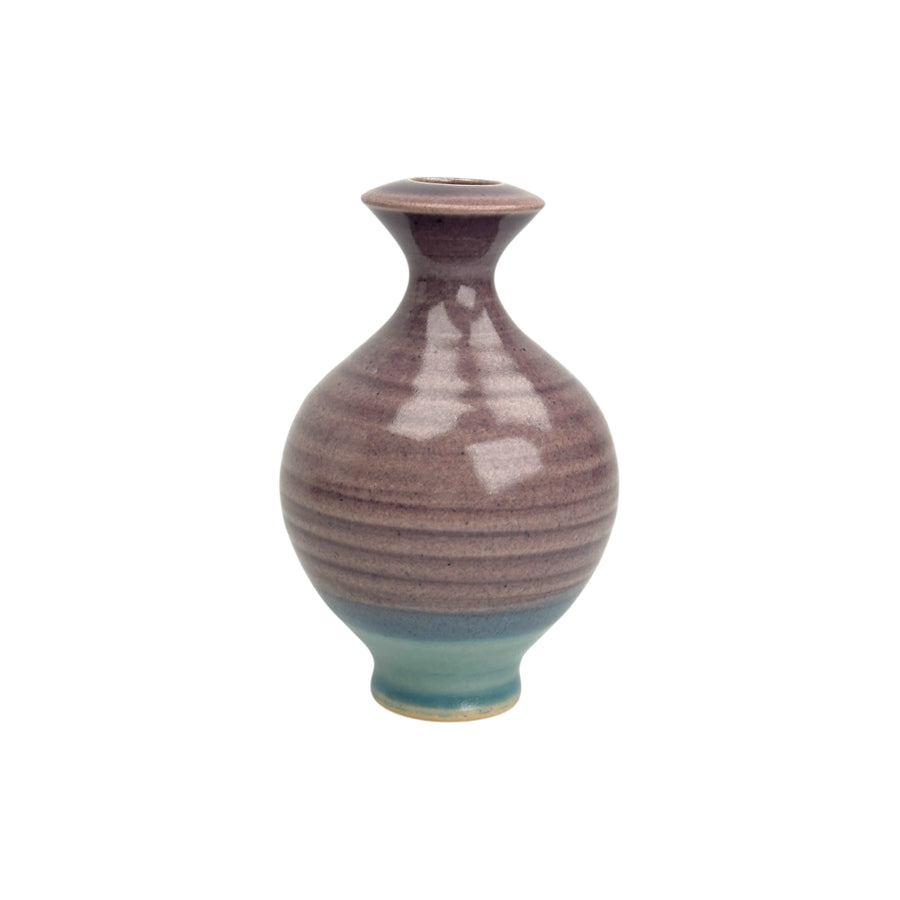 Bud Vase - Purple/Light Blue