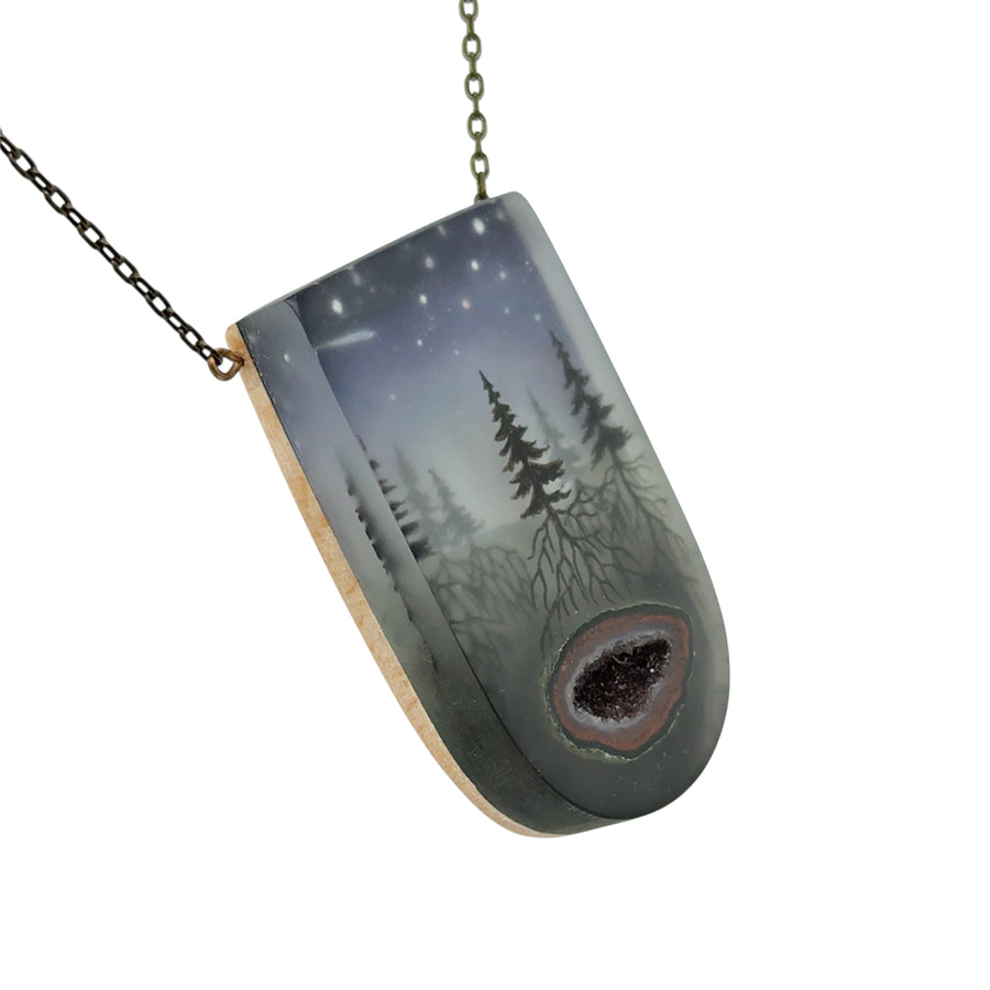 Necklace with Crystals - Strata