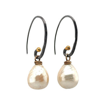 Earrings - Pearl and Gold Vermeil