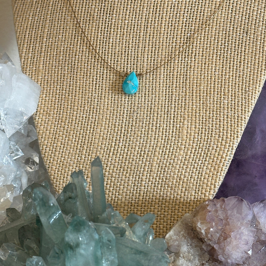Sleeping Beauty Turquoise Necklace