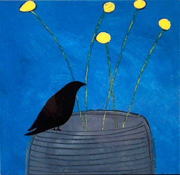 Blackbird with Pot