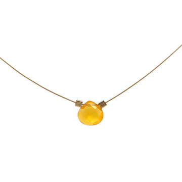 Yellow Topaz Necklace