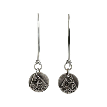 Earrings - Mountain Disk