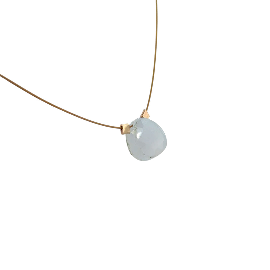 Blue Chalcedony Necklace