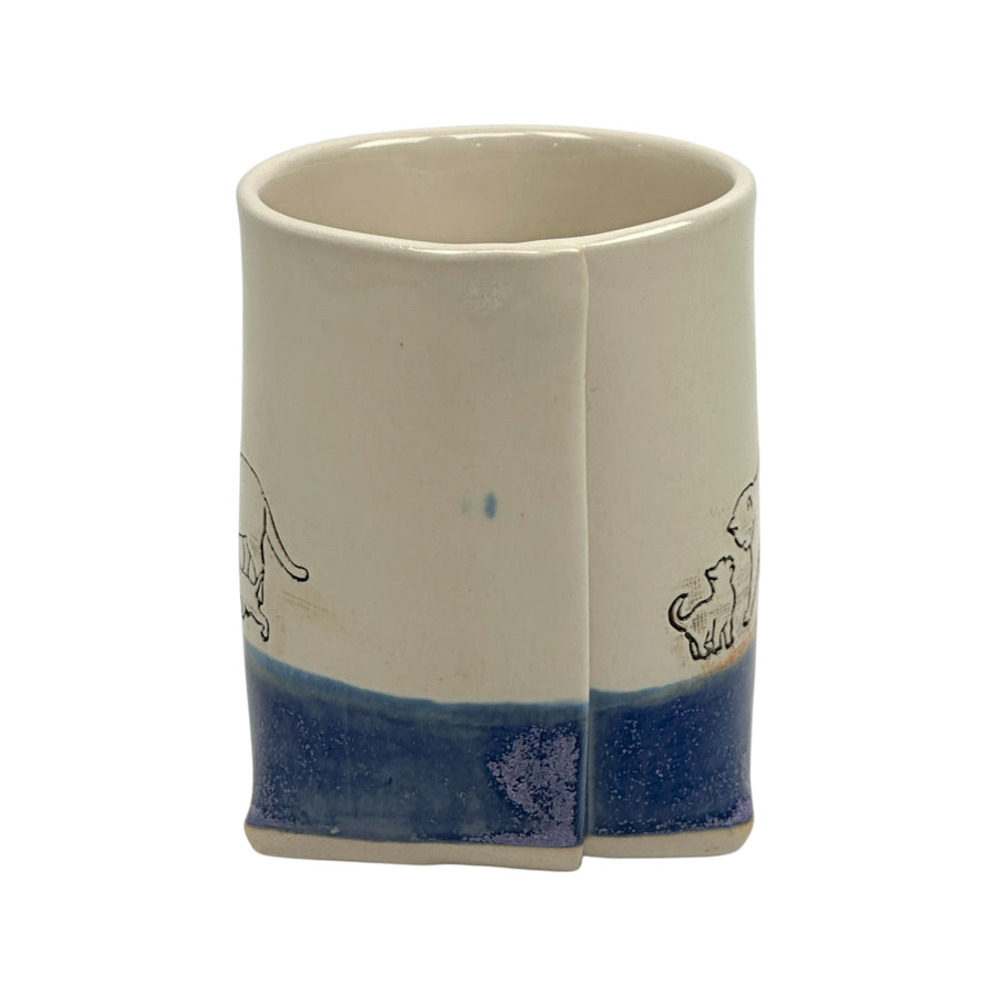 Purple Cat Mug