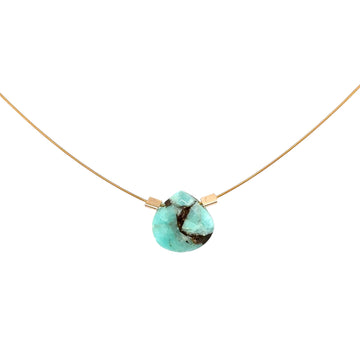 Amazonite with Copper Necklace
