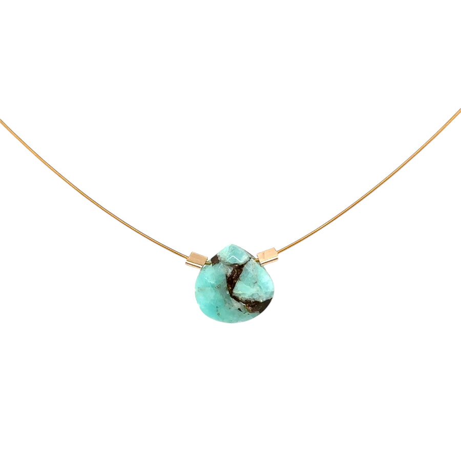 Amazonite with Copper Necklace