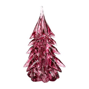 Small Glass Tree - Ruby