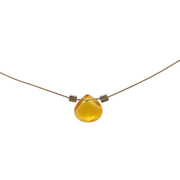 Yellow Topaz Necklace