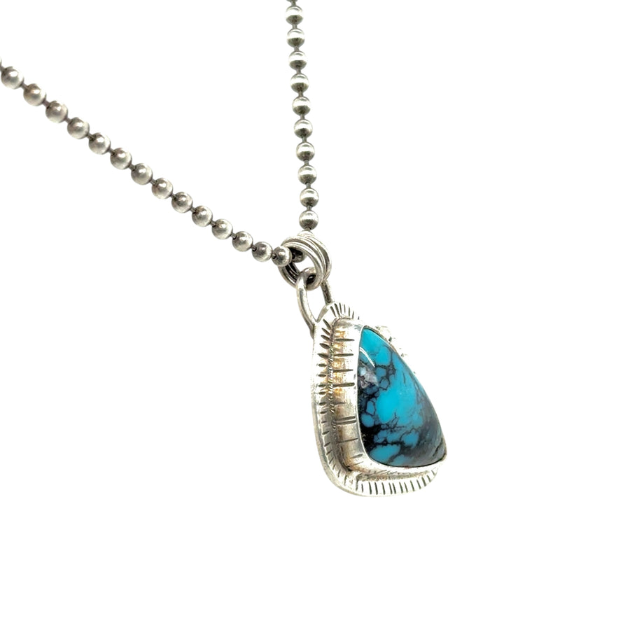 Necklace - Turquoise on Ball Chain