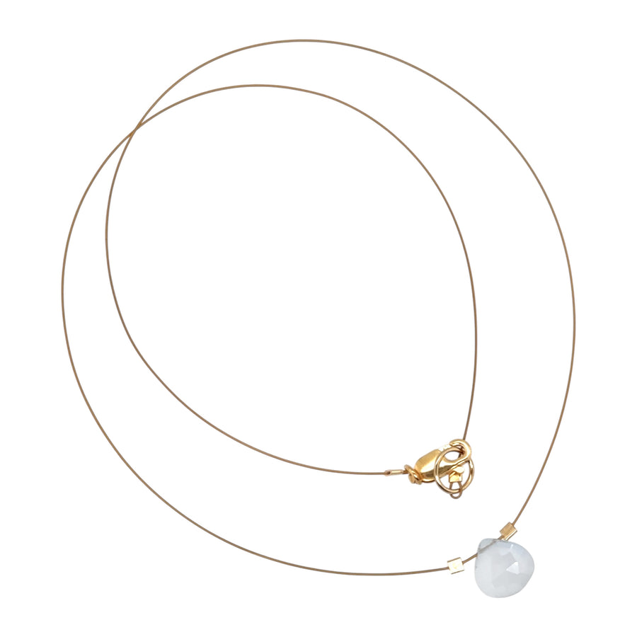 Blue Chalcedony Necklace