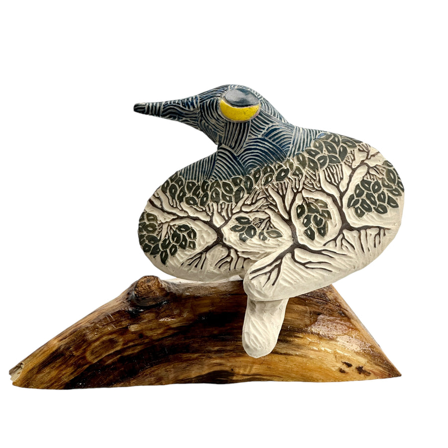 Bird - Carved - Winter #1205