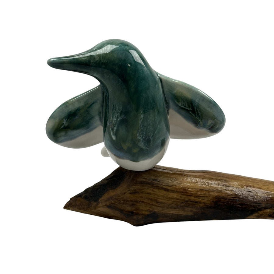 Bird - Green/White #1292