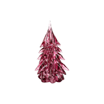 Small Glass Tree - Ruby