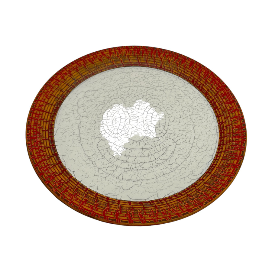 Dinner Plate with Clown Pattern