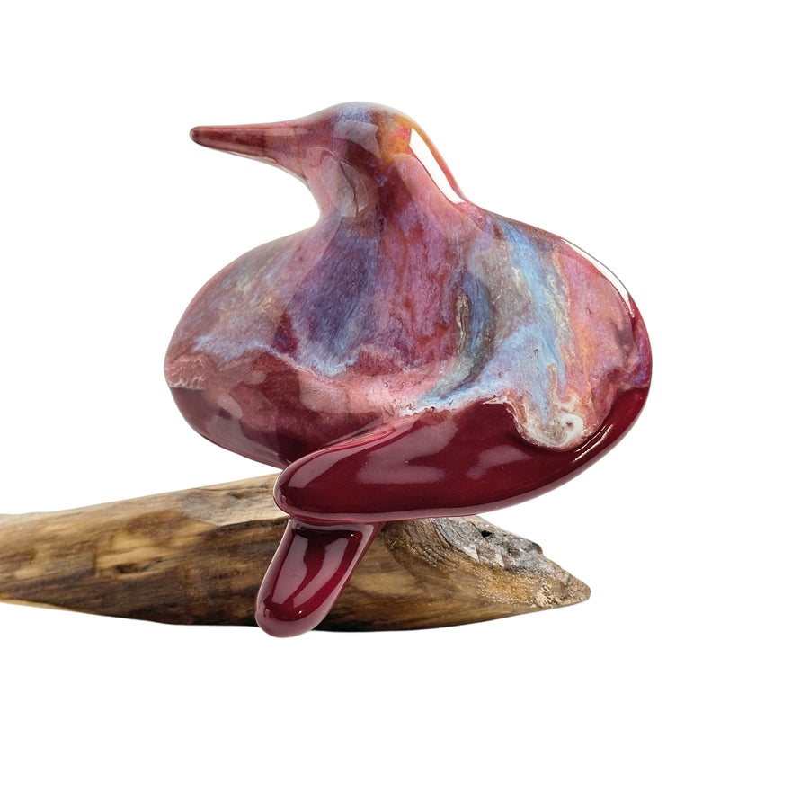 Bird - Brugandy/Multi #1295