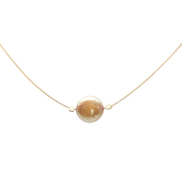 Coin Pearl Necklace